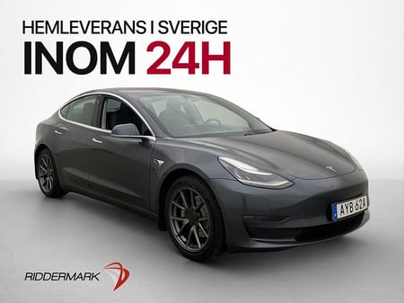 Tesla Model 3 Long Range AWD AutoP Kamera Panorama Sv-Såld