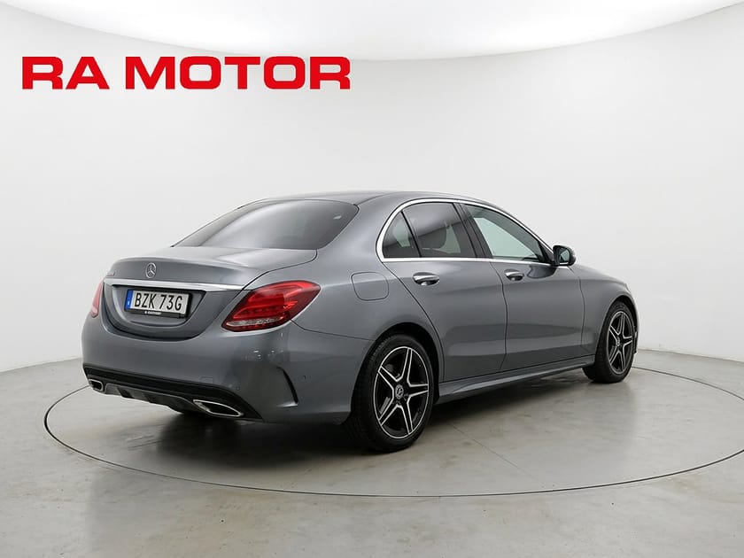 Bild 5 av Mercedes-Benz C 200 d 9G-Tronic AMG Line | Pano | Backkamera | Skinn