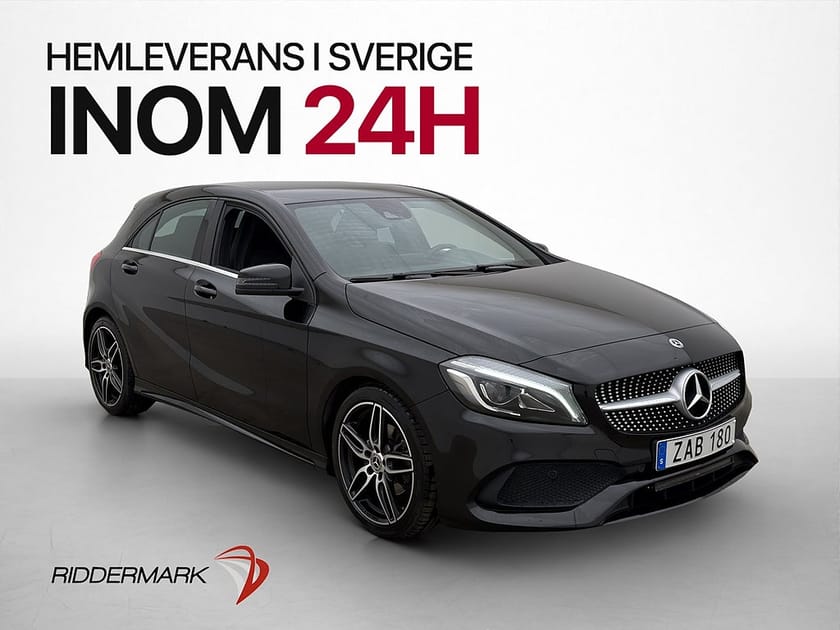 Bild 1 av Mercedes-Benz A 180 A180 Style Line Kamera Halvskinn Nyservad