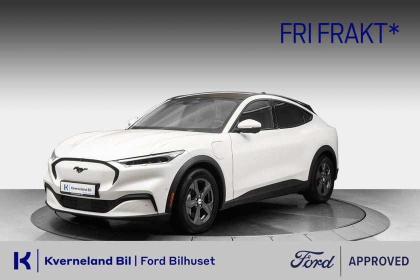 Bilde 1 av Ford Mustang Mach-E Long Range LR RWD 610km , Glasstak, Krok, El.seter, B&O++