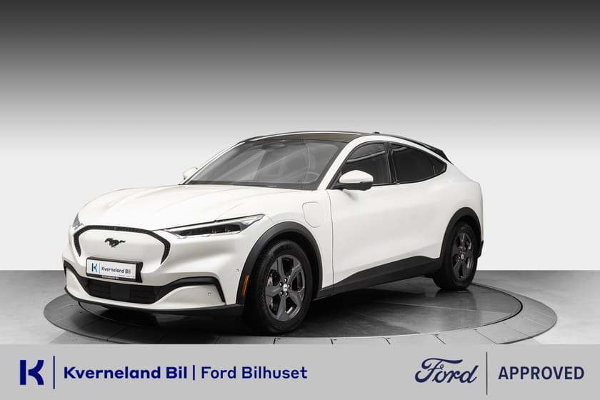 Bilde 1 av Ford Mustang Mach-E Long Range LR RWD 610km , Glasstak, Krok, El.seter, B&O++