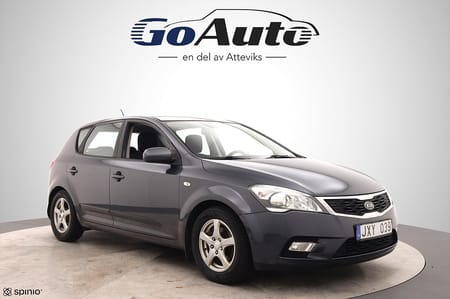 Kia cee'd 1.6 CVVT Manuell, 125hk, 2010