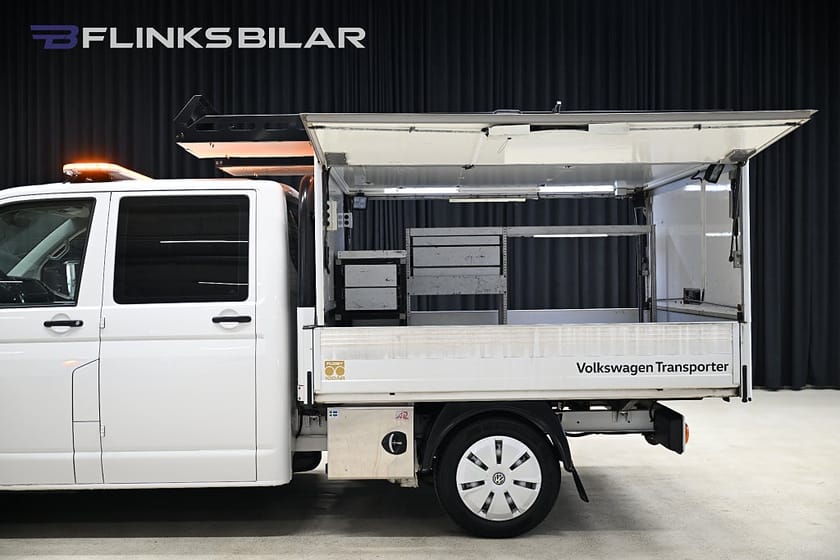 Bild 5 av Volkswagen Transporter Chassi Dubbelhytt 4Motion DSG 150HK Kåpa|Inredning|DUb