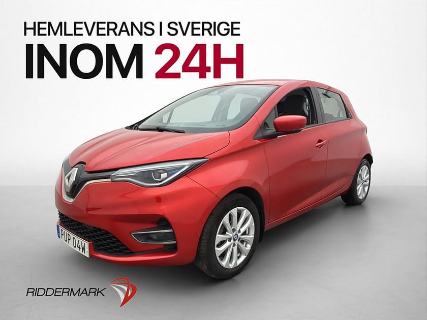 Bild 1 av Renault ZOE R110 52 kWh 109hk FRIKÖPT BATTERI Kamera CarPlay