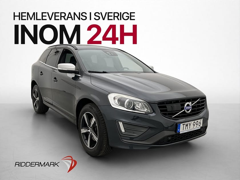 Bild 1 av Volvo XC60 D4 AWD Classic R-Design Pano VOC Kamera Navi Drag