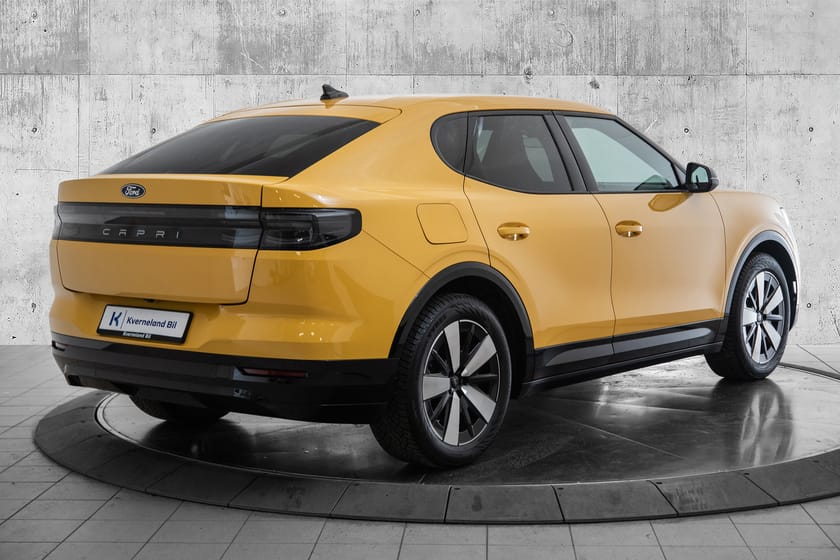 Bilde 5 av Ford Capri EV Extended Range AWD 2025 | 23 000 km | 588 km | | Krok | Garanti