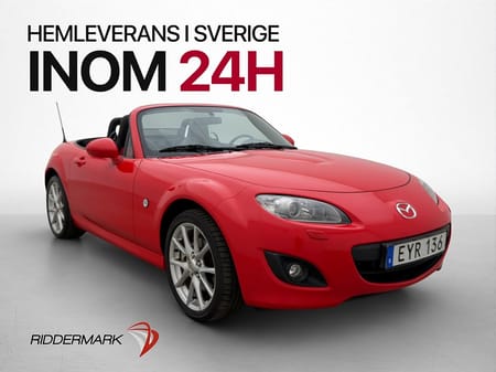 Mazda MX-5 Roadster Coupe Coupé 1.8 MZR 160hk Navi Farthållare