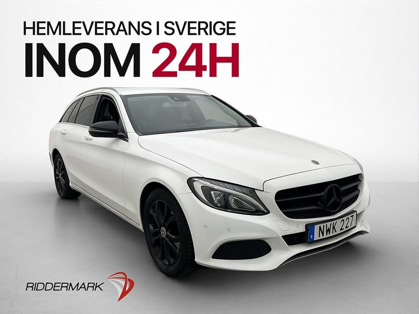 Bild 1 av Mercedes-Benz C 180 T 156hk Avantgarde P-Sensorer Halvskinn