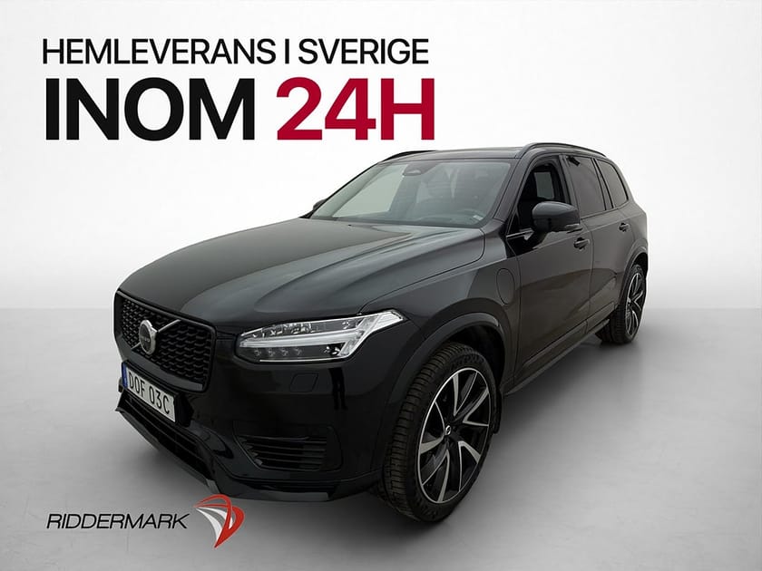 Bild 1 av Volvo XC90 7 Säten Recharge T8 AWD Ultimate Dark 7-Sit Pano H/K Drag