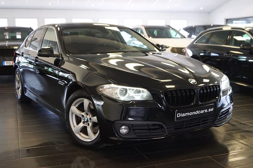 Bild 2 av BMW 520d Sedan Rattvärme helskinn 190hk