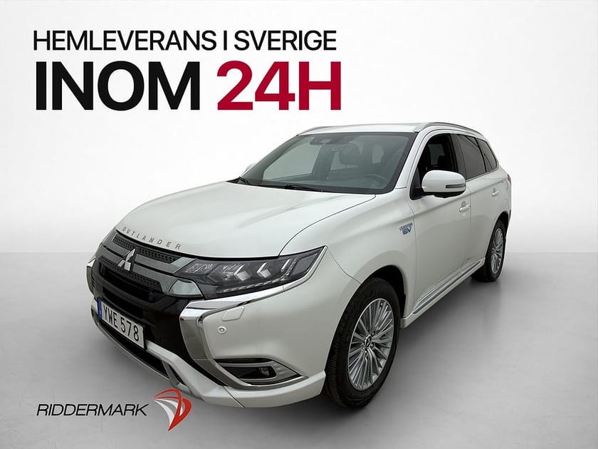 Bild 3 av Mitsubishi Outlander PHEV 224hk AWD Business Värmare 360° Drag
