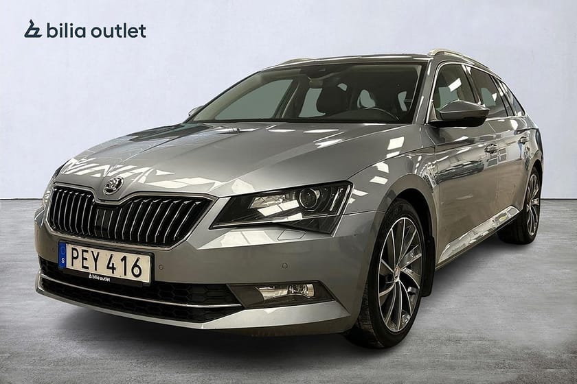 Bild 1 av Škoda Superb Kombi Skoda 2.0 TDI L&K B-kam Drag Skinn Navi Canton Nybesikt