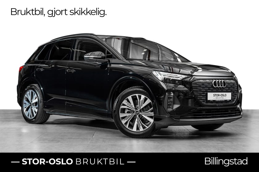 Bilde 1 av Audi Q4 55 e-tron quattro Quattro/ACC/360/Sonos/Krok/Navi/Keyless/SortOptic