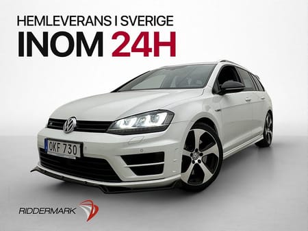 Volkswagen Golf Sportscombi R TSI 4M 300hk Dynaudio Kamera Skinn CarPlay