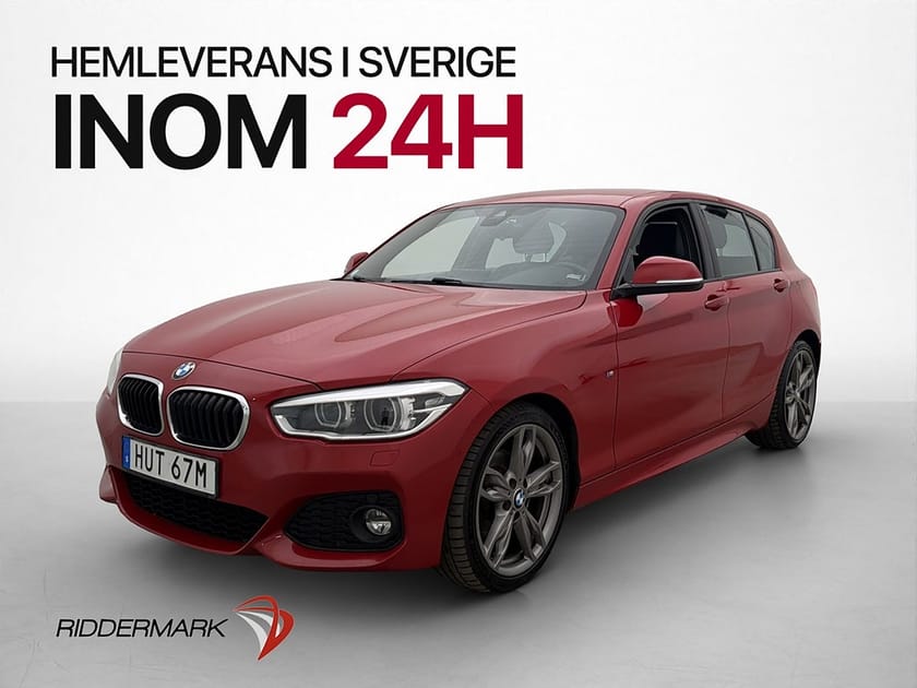 Bild 3 av BMW 120i 184hk M Sport Navi Kamera Hifi Skinn