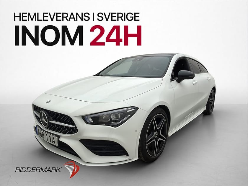 Bild 3 av Mercedes-Benz CLA 200 d Shooting Brake 200d AMG Night Panorama Widescreen Kamera