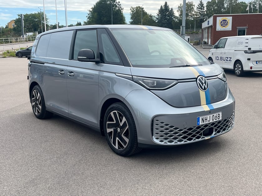 Bild 1 av Volkswagen ID. Buzz Cargo ID 4 Motion 340 HK Dubbla skjutdörrar