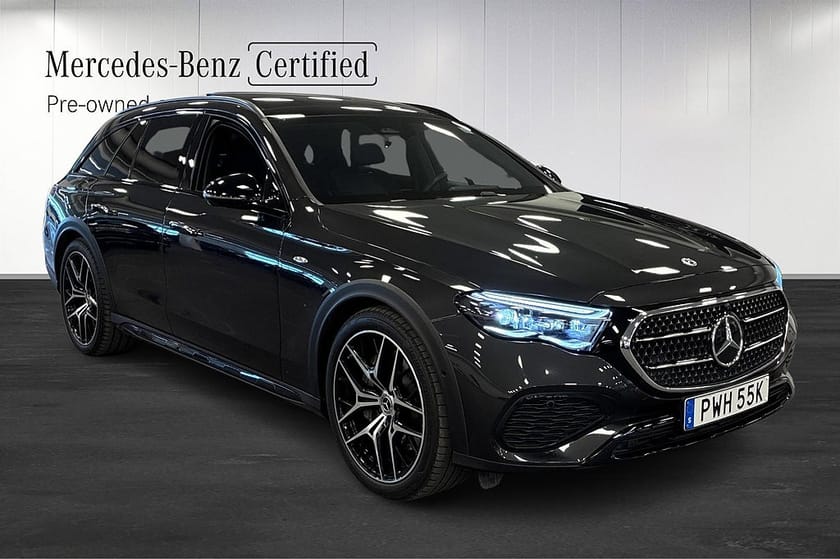 Bild 2 av Mercedes-Benz E 300 d e 4MATIC All-Terrain de Drag Pano Burmester 360