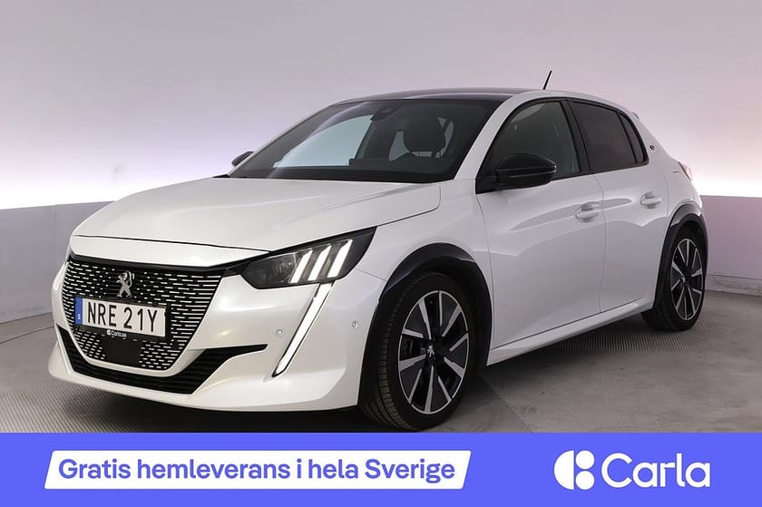 Bild 1 av Peugeot e-208 GT Pack Kamera Adap.Fart Värmare