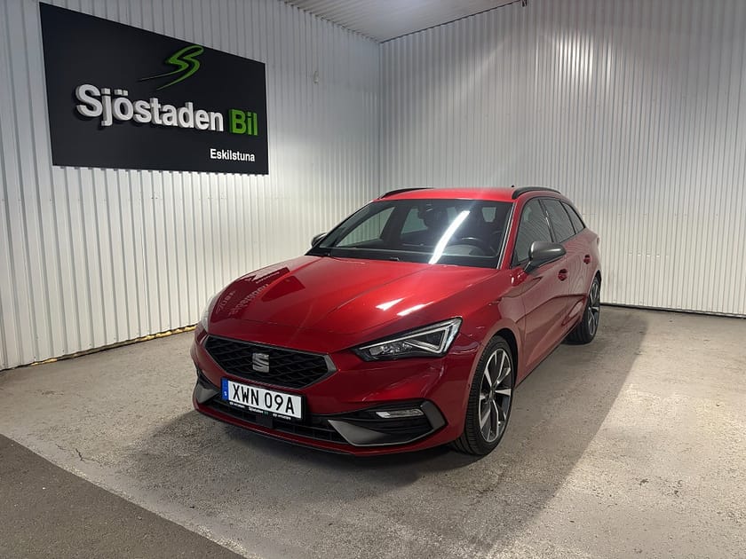 Bild 1 av SEAT Leon Sportstourer ST León Sportstourer1.5 eTSI Nav/Parksensorer/Carplay/Drag