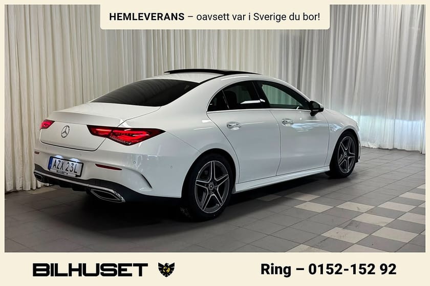 Bild 3 av Mercedes-Benz CLA 220 4MATIC 7G-DCT AMG Line Värmare CARPLAY NAVI PANO