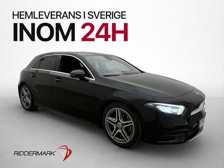 Mercedes-Benz A 180 A180 AMG Line Kamera Halvskinn Farthållare
