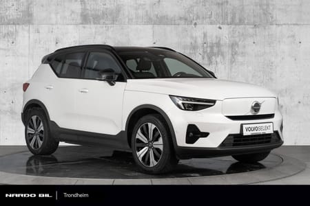 Volvo XC40 Recharge Twin motor Ultimate. 408 hk. Krok/Pixel lys/Varmepumpe/360/Soltak
