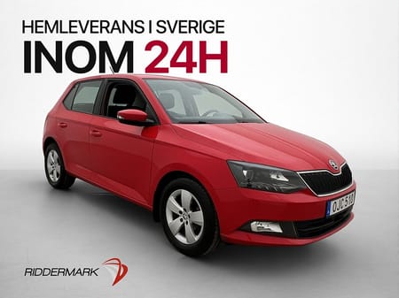 Škoda Fabia Skoda TDI 90hk Style Sensorer CarPlay Farthållare