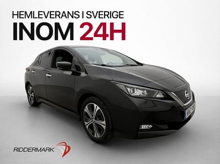 Nissan Leaf 150hk Tekna Navi 360° Carplay Rattvärm Skinn/Tyg