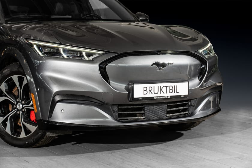 Bilde 2 av Ford Mustang Mach-E Long Range AWD LR| Forvarming| Pano| Krok| B&O| 360-Kam| Matrix++