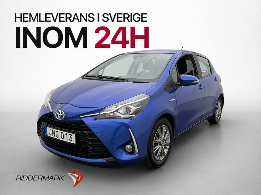 Bild 1 av Toyota Yaris Hybrid Active Kamera Navi Farthållare Blutooth