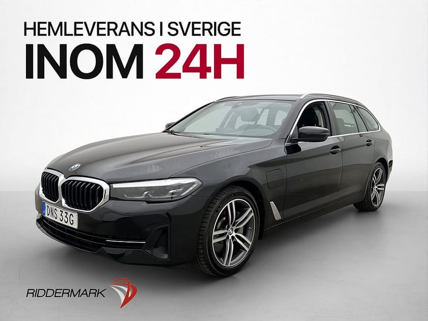 Bild 1 av BMW 530e xDrive Touring Sport Line Endast 0.22l/mil Kamera Navi HiFi