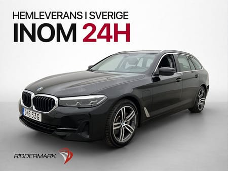 BMW 530e xDrive Touring Sport Line Endast 0.22l/mil Kamera Navi HiFi