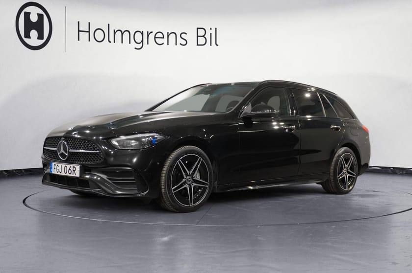 Bild 1 av Mercedes-Benz C 300 T e 300e Kombi AMG Premiumpaket Plus Panorama Drag 360° HUD