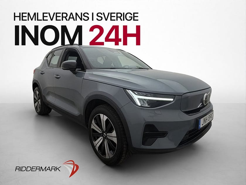 Bild 1 av Volvo XC40 Recharge Single Motor Core Kamera CarPlay Värmepump Drag Navi