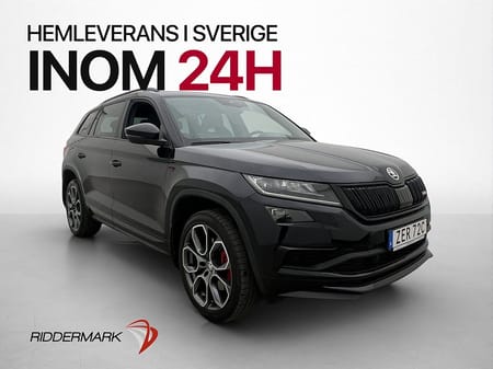 Škoda Kodiaq RS Skoda 2.0 TDI 4x4 240hk Cockpit D-Värm Drag Kamera