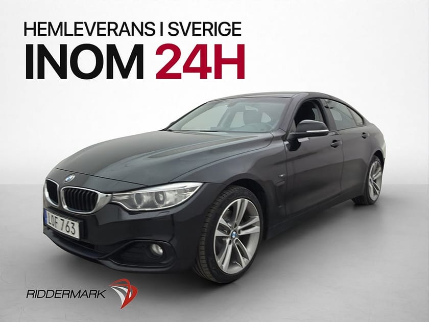 Bild 1 av BMW 420d xDrive Gran Coupé 184hk Sport Line Dragkrok Sensor