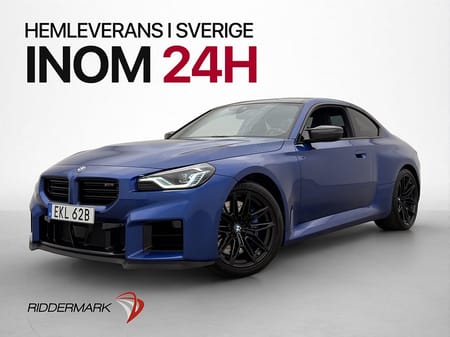 BMW M2 480hk Innovation Race Track Paket Kolfiber Skalstolar