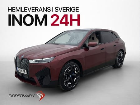 BMW iX xDrive40 326hk Sport Panorama H/K 360° Skinn Dragkrok