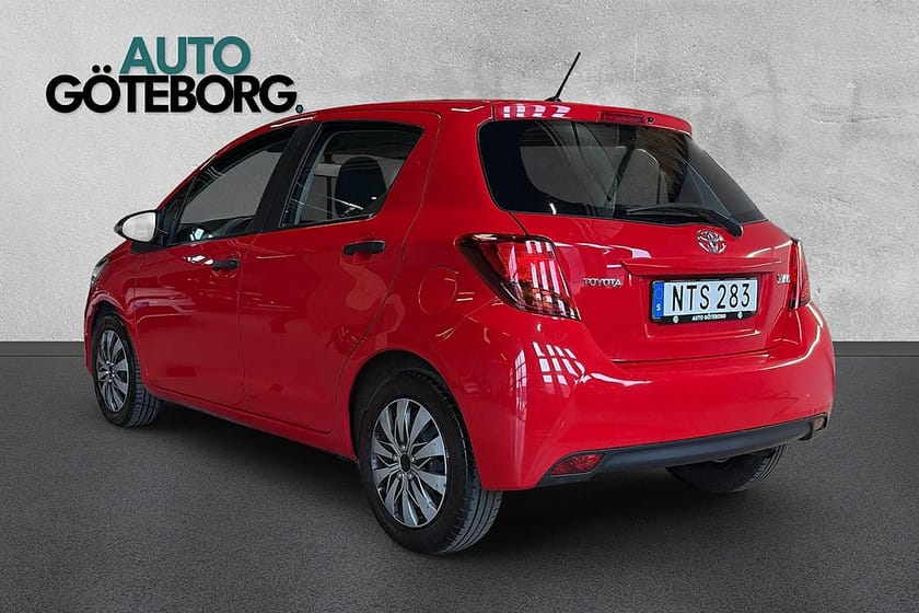 Bild 4 av Toyota Yaris 5-dörrar 1.0 VVT-i Active, Life 2-Ägare 360kr Årskatt