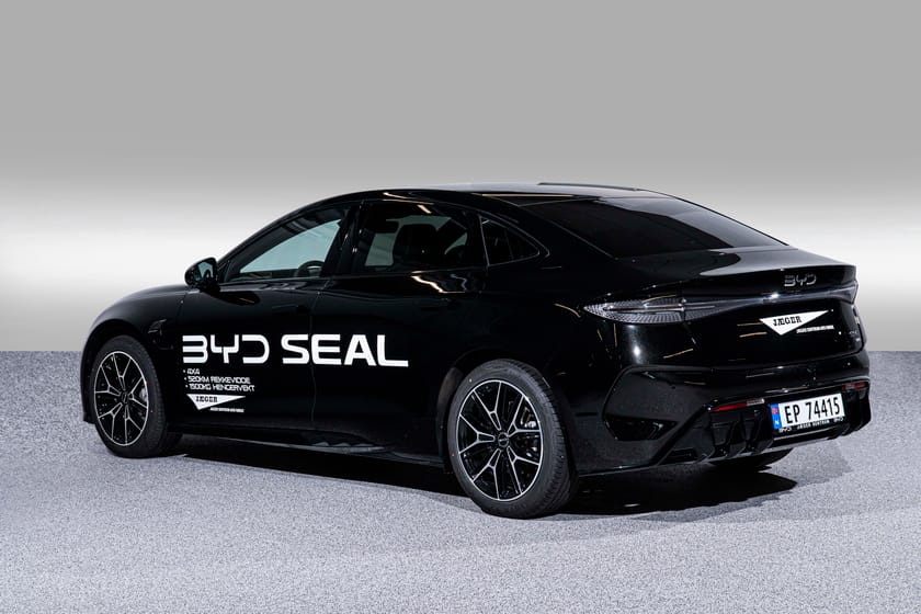 Bilde 5 av BYD Seal Performance AWD EXCELLENCE/AWD/PANO/360/VENT SETER