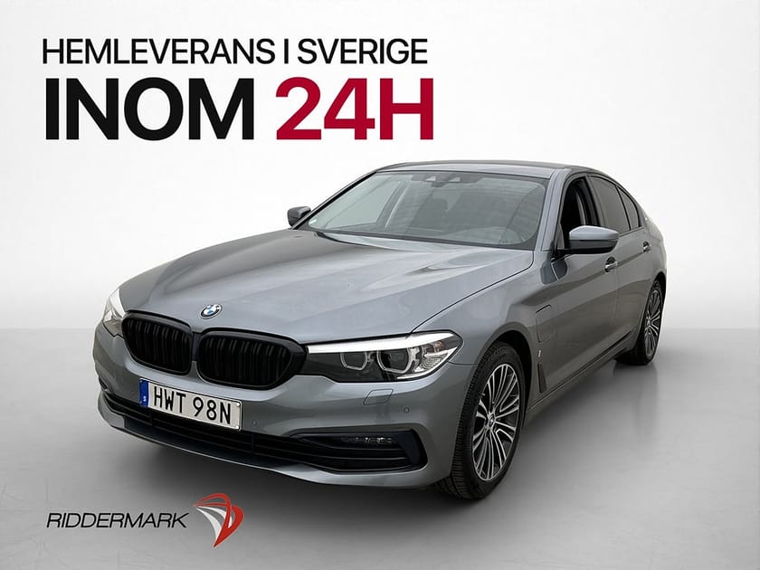 Bild 3 av BMW 530e iPerformance Sedan 252hk Sport-line Navi Kamera P-sensor