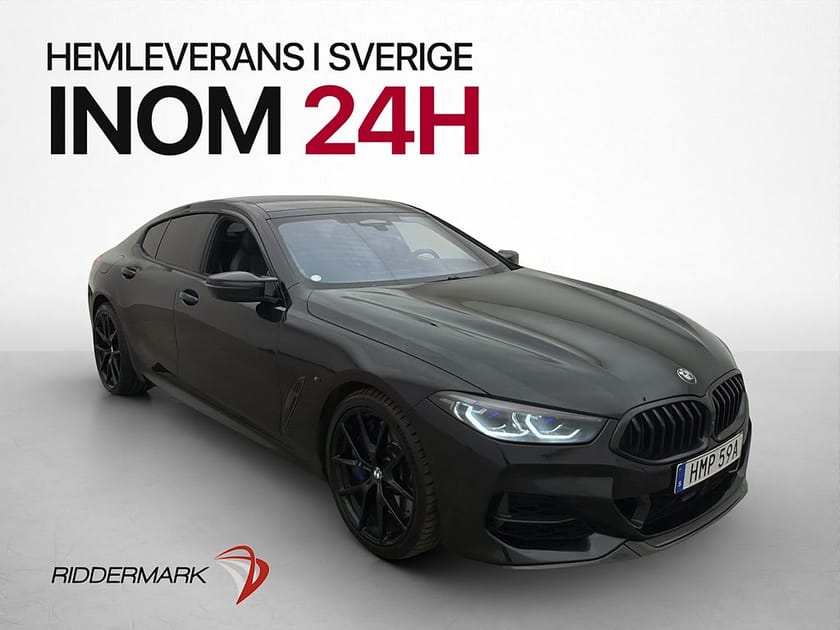 Bild 1 av BMW M850i xDrive Gran Coupe 530hk Kolfiber B&W Laser 360 HUD
