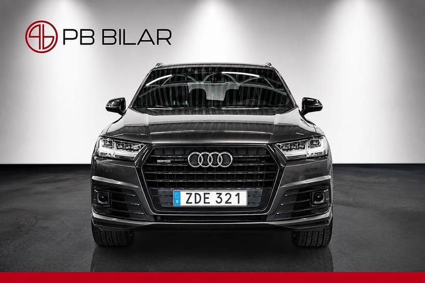 Bild 4 av Audi Q7 3.0 TDI Q S Line 7-Sits Valcona Pano cockpit Ambient