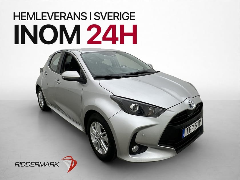 Bild 1 av Toyota Yaris Hybrid 116hk Active Kamera Adaptiv Rattvärme