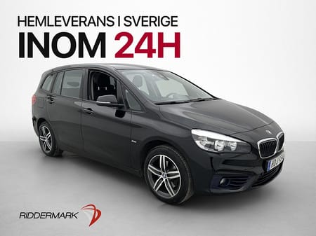 BMW 218d Gran Tourer 218 150hk Sport line 7-Sits Kamera Navi Drag