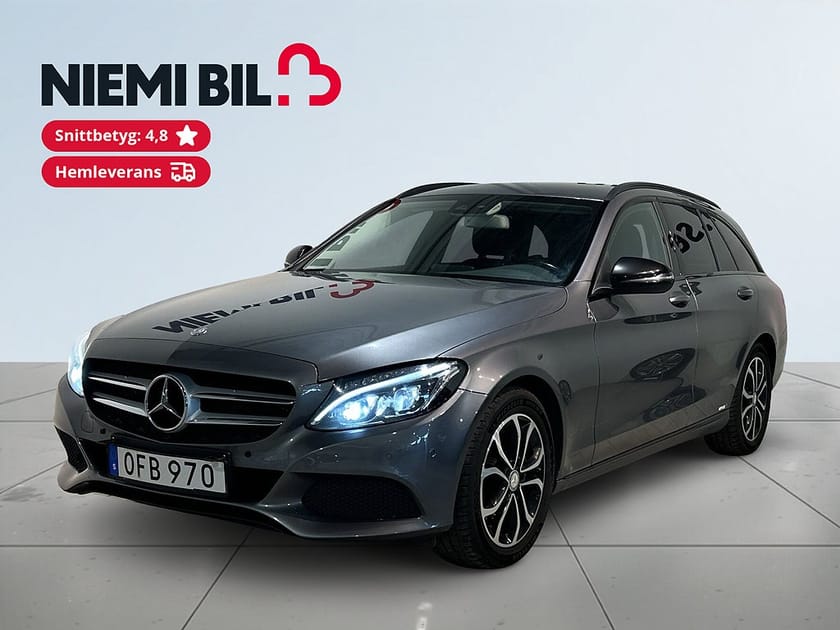 Bild 1 av Mercedes-Benz C 220 T d 4MATIC 9G Avantgarde Drag Pvärm Kamera SoV