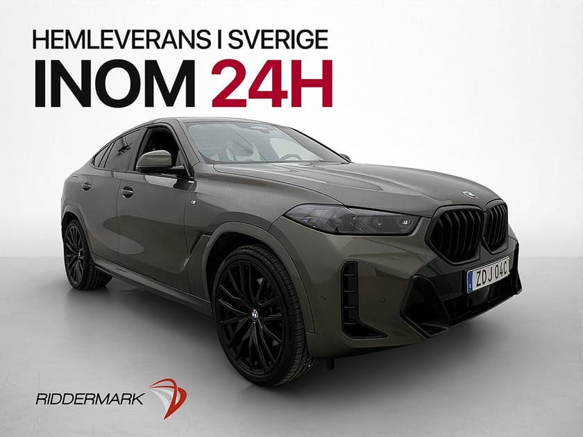 Bild 3 av BMW X6 xDrive40i 381hk M-Sport HUD H/K Wide 360° Drag MOMS