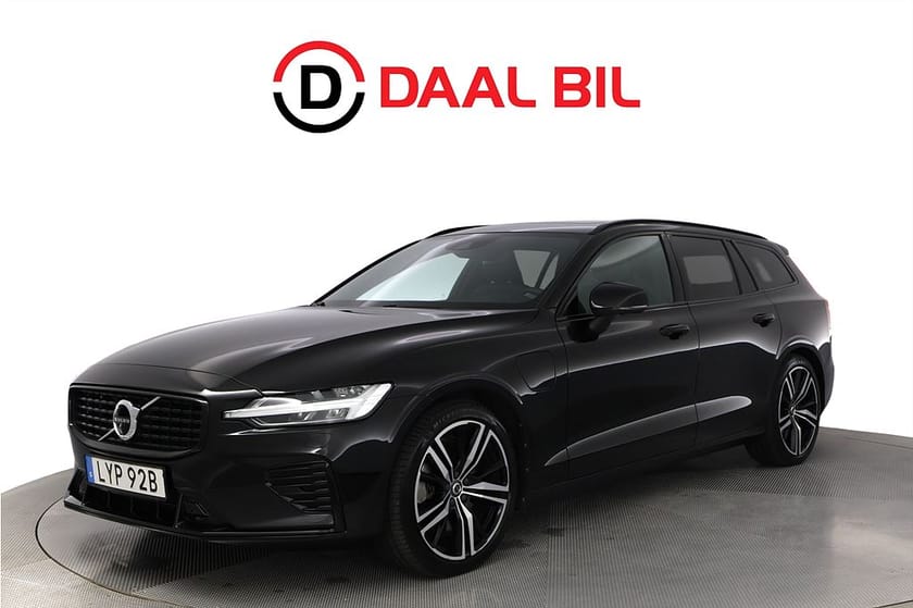 Bild 1 av Volvo V60 RECHARGE T8 AWD 456HK R-DESIGN PANO H/K® 360-KAM NAVI