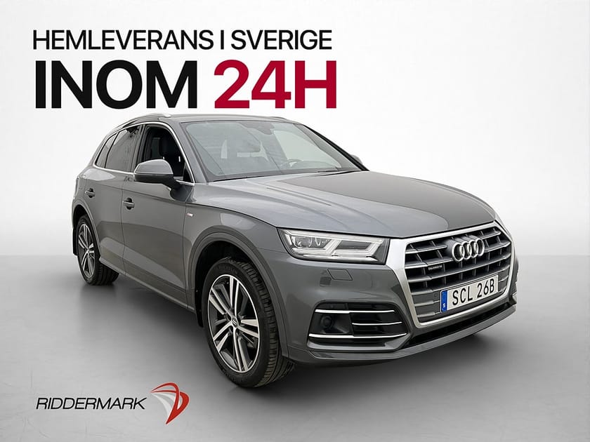 Bild 1 av Audi Q5 40 TDI quattro Q S-Line Cockpit Värmare Kamera Navi Dragkrok